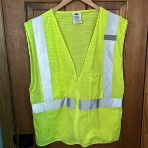 Condor High Visibility‎ Safety Reflective Vest Large 3ZDR2A Crossing Guard